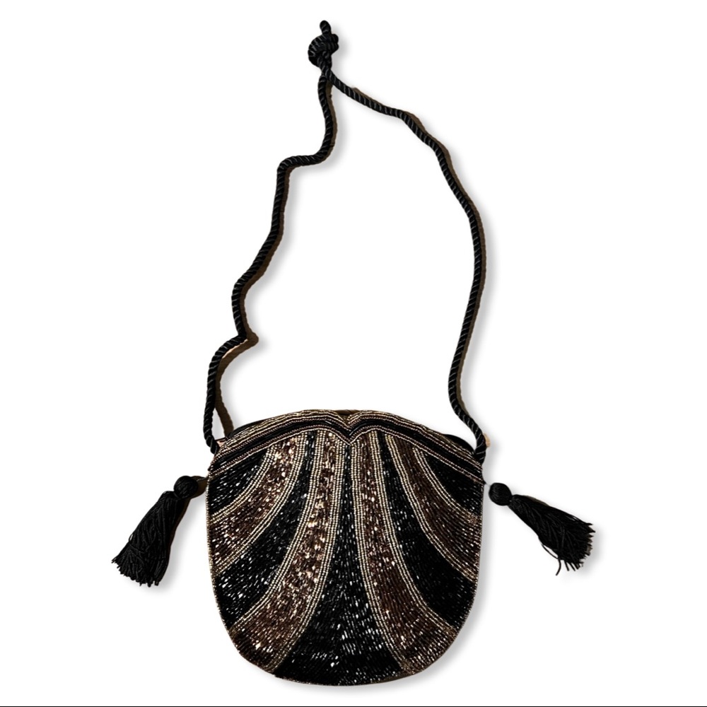 Vintage Walborg Art Deco Beaded Purse Handbag - Hong Kong